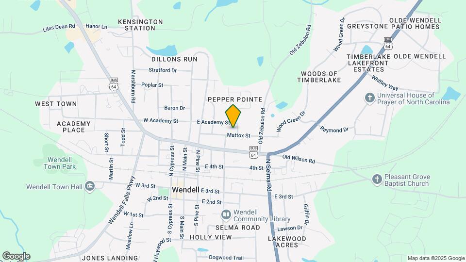 245 Mattox St Map and Location Details