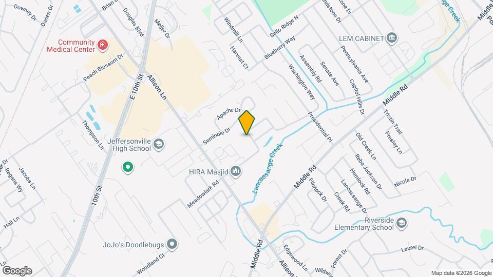 3019 Northern Falcon Ridge Dr Mapa y Detalles de la Ubicación