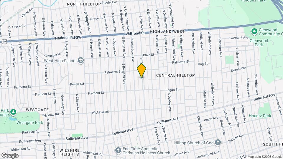 247 S Terrace Ave Mapa y Detalles de la Ubicación