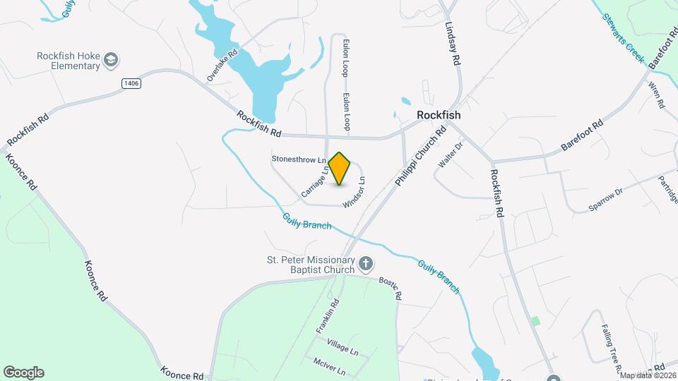 208 Cobblestone Ct Map and Location Details