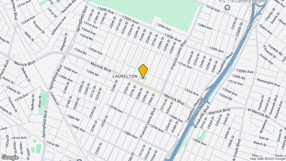 133-30 228th St-Unit -BSMT Map and Location Details