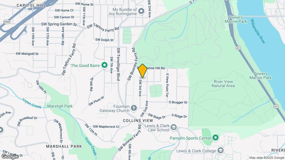 9286 SW 3rd Ave Map and Location Details