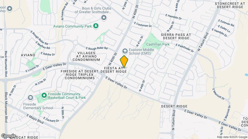 21860 N 41st St Map and Location Details