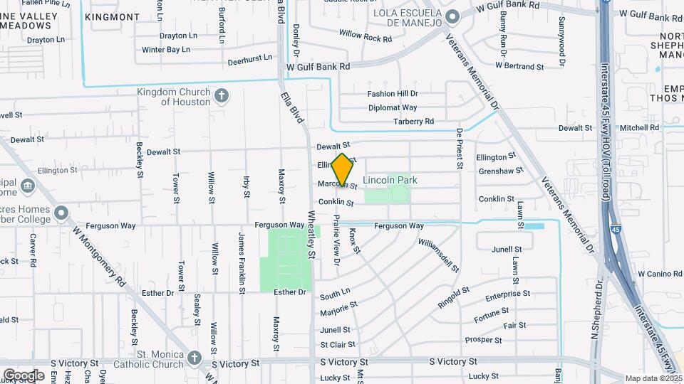 8606 Prairie View Dr Map and Location Details