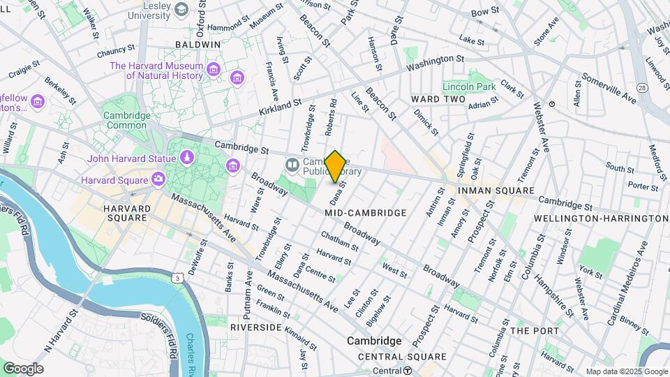 67 Dana St, Unit 2 Mapa y Detalles de la Ubicación