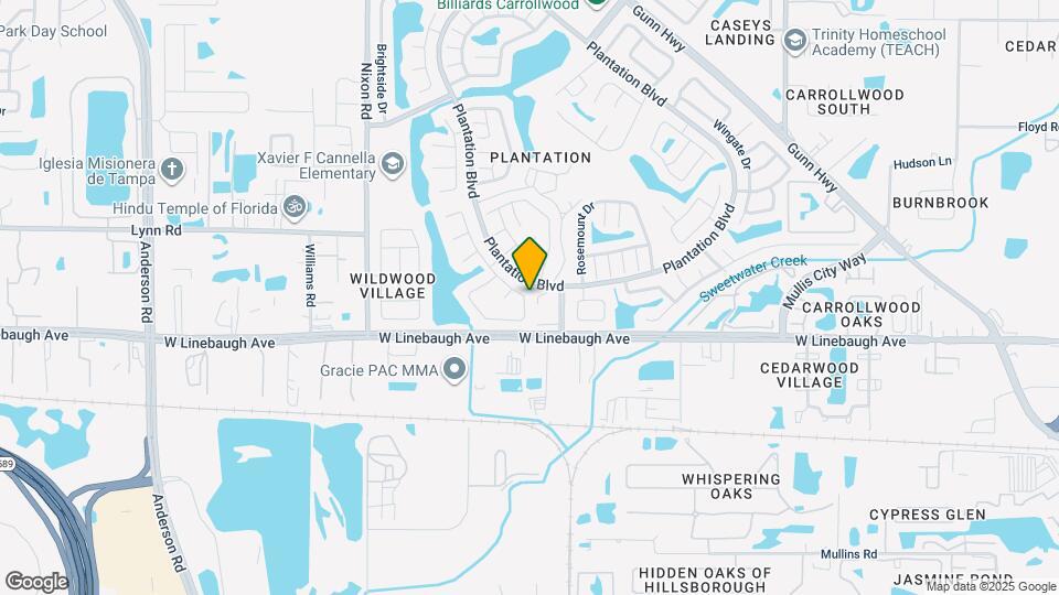 10375 Chadbourne Dr Map and Location Details