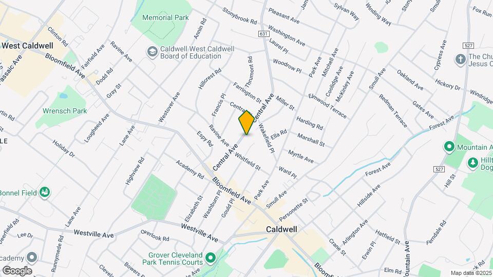 44 Central Ave Map and Location Details