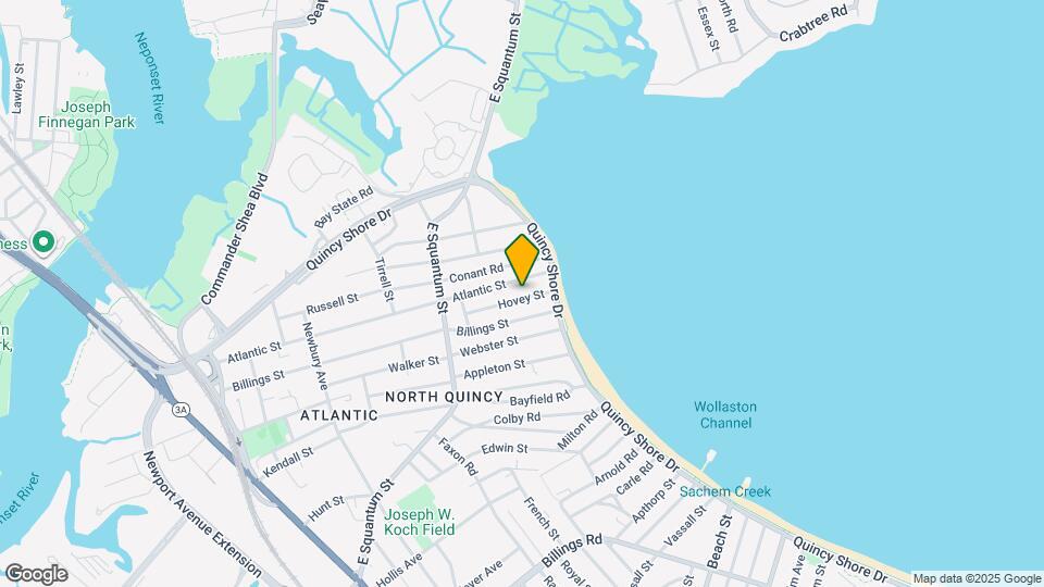 52 Hovey St Map and Location Details