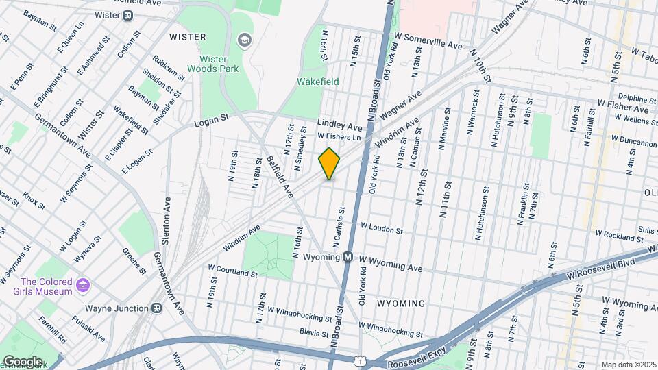 4900 N 15th St Map and Location Details
