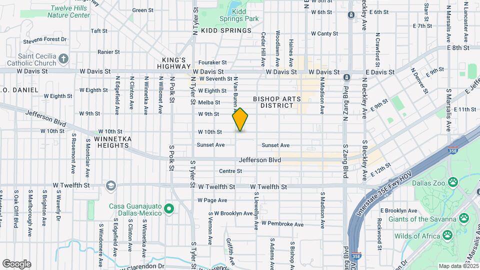634 W 10th St-Unit -634 W. Tenth St. Apt# 5 Map and Location Details