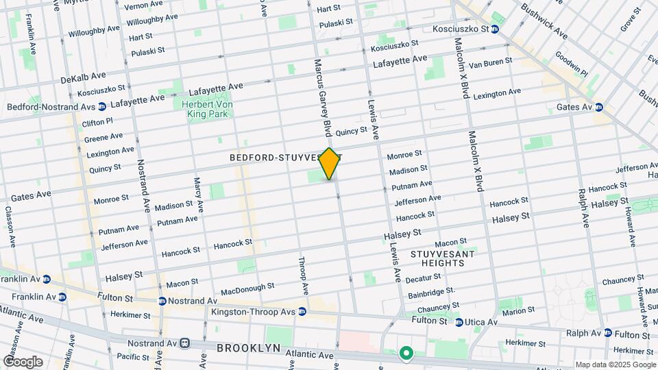 474 Madison St Map and Location Details