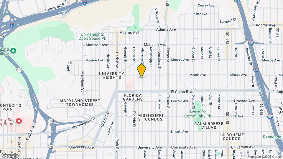 4368 Alabama St Map and Location Details