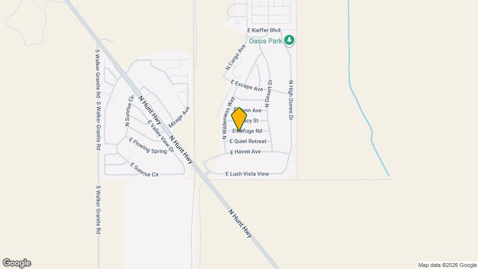 6579 E Refuge Rd Mapa y Detalles de la Ubicación