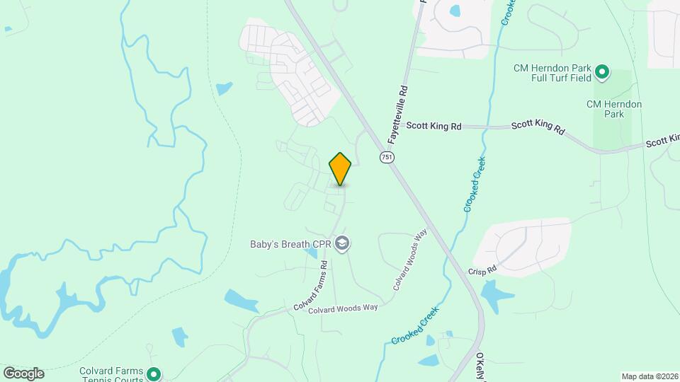 504 Whitehall Cir, Unit D Mapa y Detalles de la Ubicación