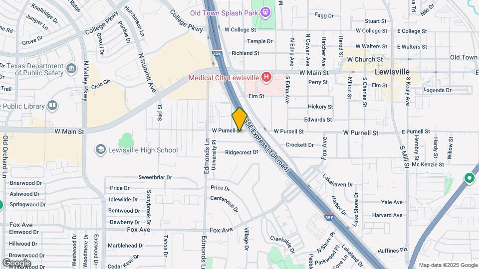 618 W Purnell St Mapa y Detalles de la Ubicación