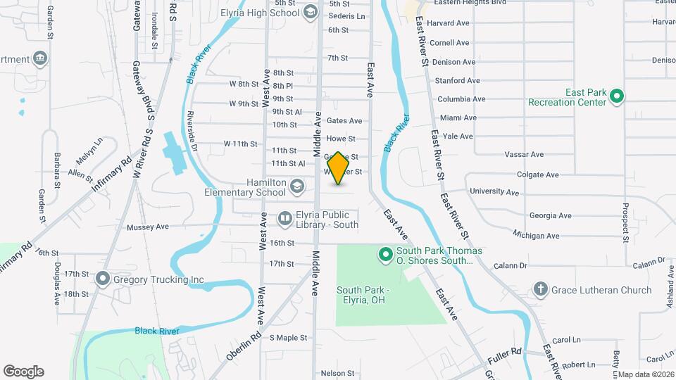 243 13th St Map and Location Details