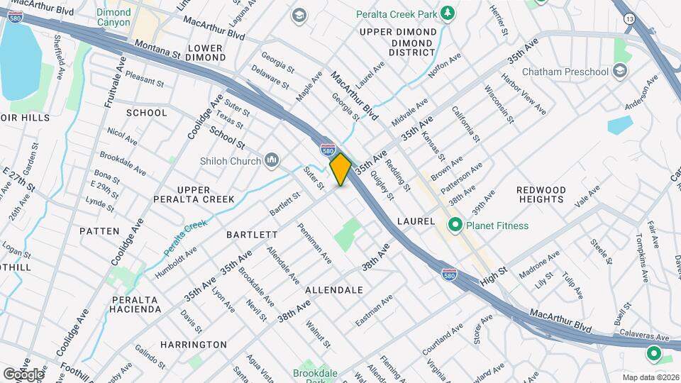 3506 Suter St Map and Location Details