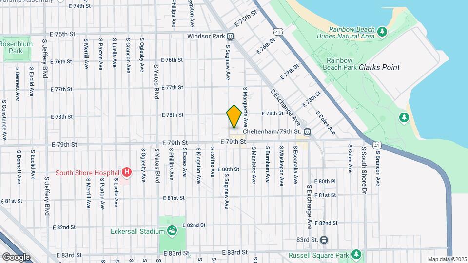 7839 S Saginaw Ave-Unit -7839 - 2 Map and Location Details