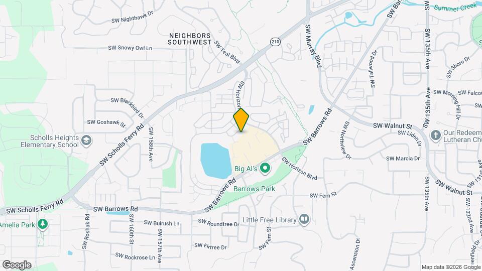 15040 SW Mallard Dr Map and Location Details