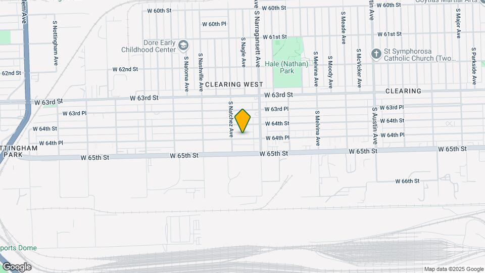 6436 W 64th Pl Mapa y Detalles de la Ubicación