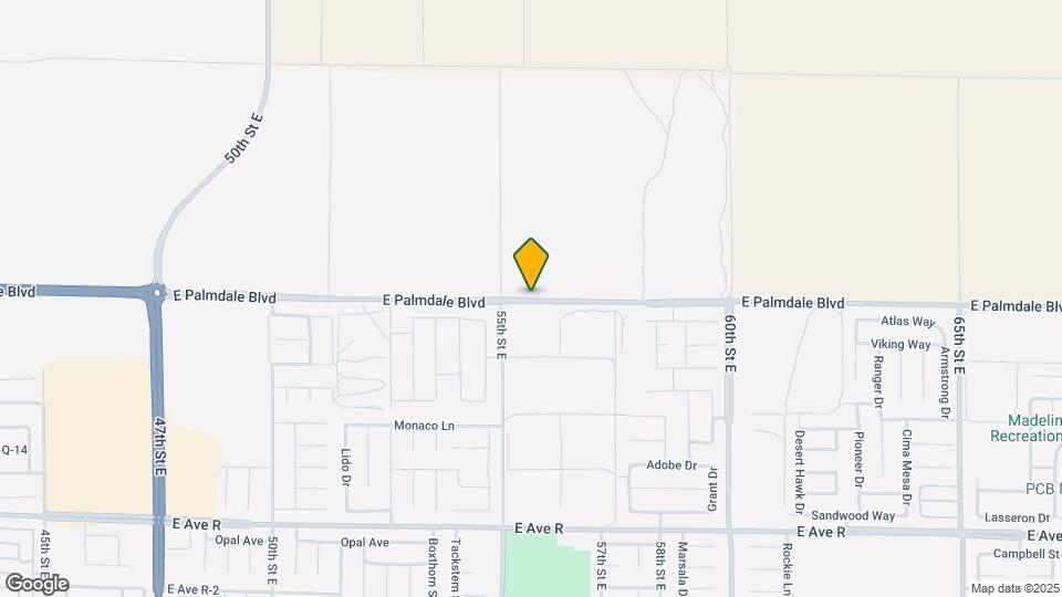 5637 E Palmdale Blvd Map and Location Details
