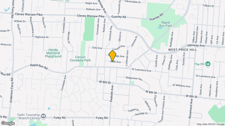 4763 Dale Ave Map and Location Details