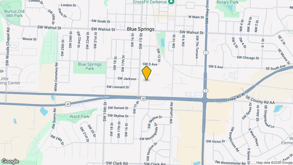 708 SW 15 St Map and Location Details