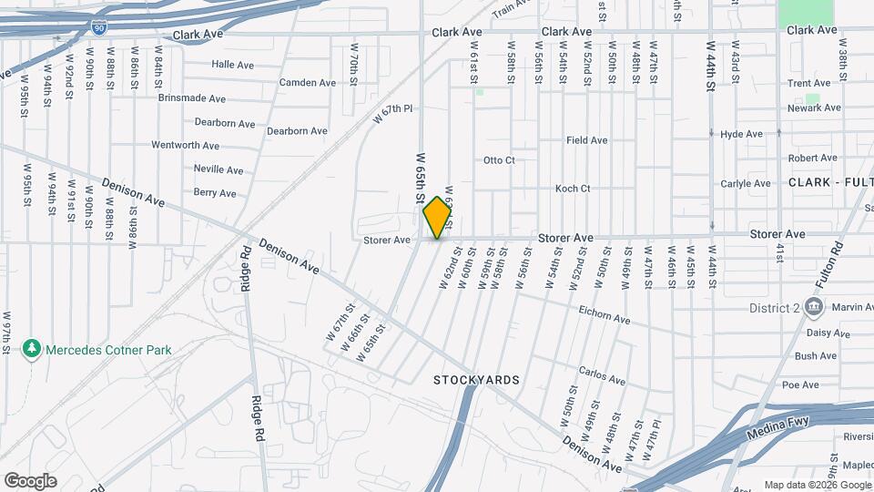 3384 W 63rd St Map and Location Details