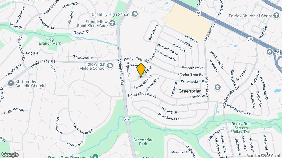 4319 Pergate Ln Map and Location Details