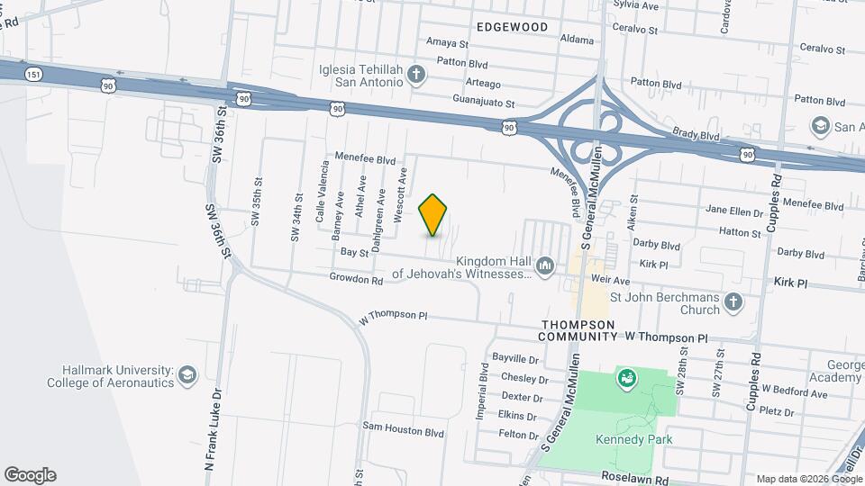 2714 Robles St Map and Location Details