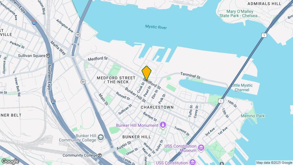 46 Allston St, Unit 3 Map and Location Details