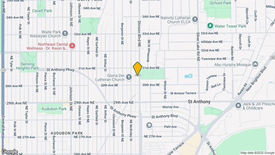 3028 Stinson Blvd NE Mapa y Detalles de la Ubicación