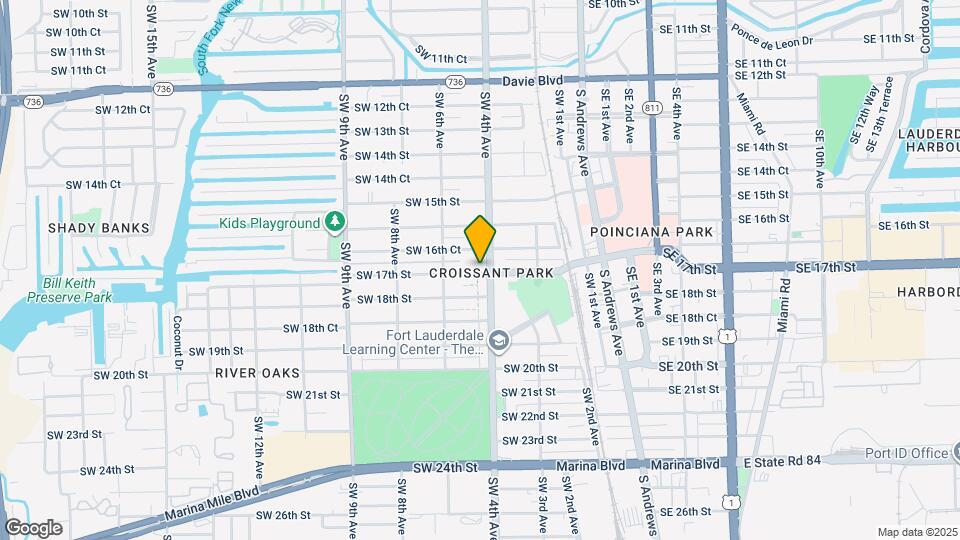 407 SW 17th St Map and Location Details