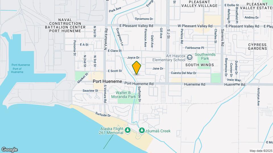 130 N Surfside Dr Map and Location Details