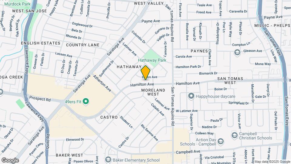 4445 Hamilton Ave Mapa y Detalles de la Ubicación
