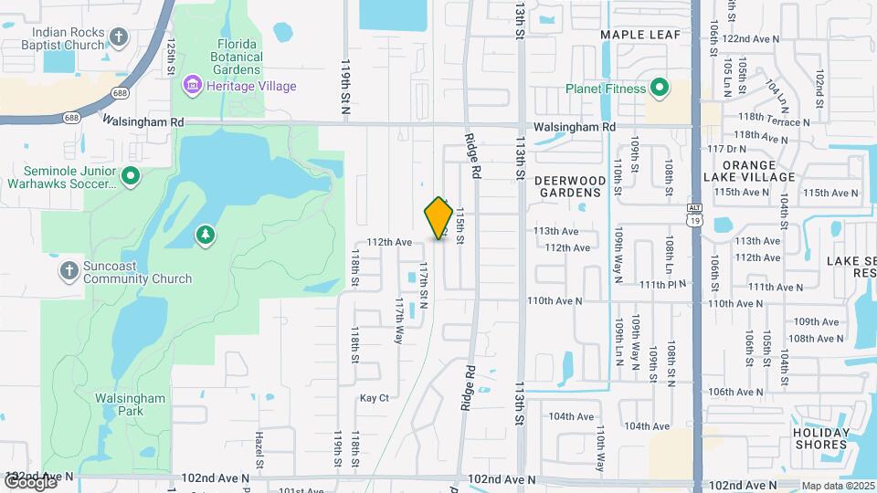 11254 116th St Map and Location Details