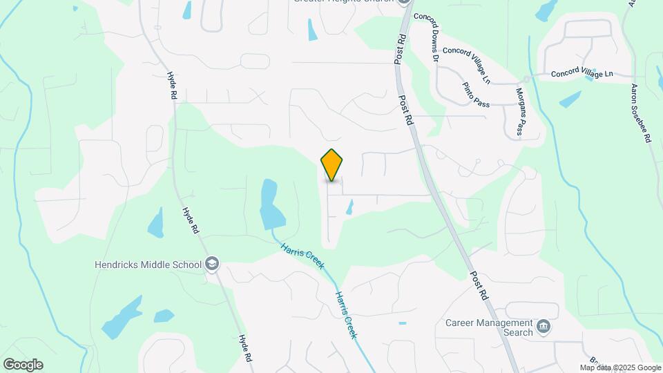4520 Manor Creek Dr Map and Location Details