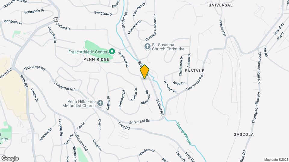 454 Idlewood Rd Map and Location Details