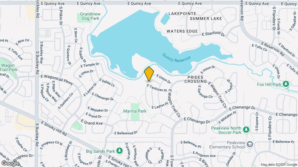 18205 E Tanforan Pl Map and Location Details