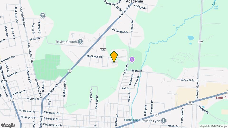 Hillside Apartments Map and Location Details