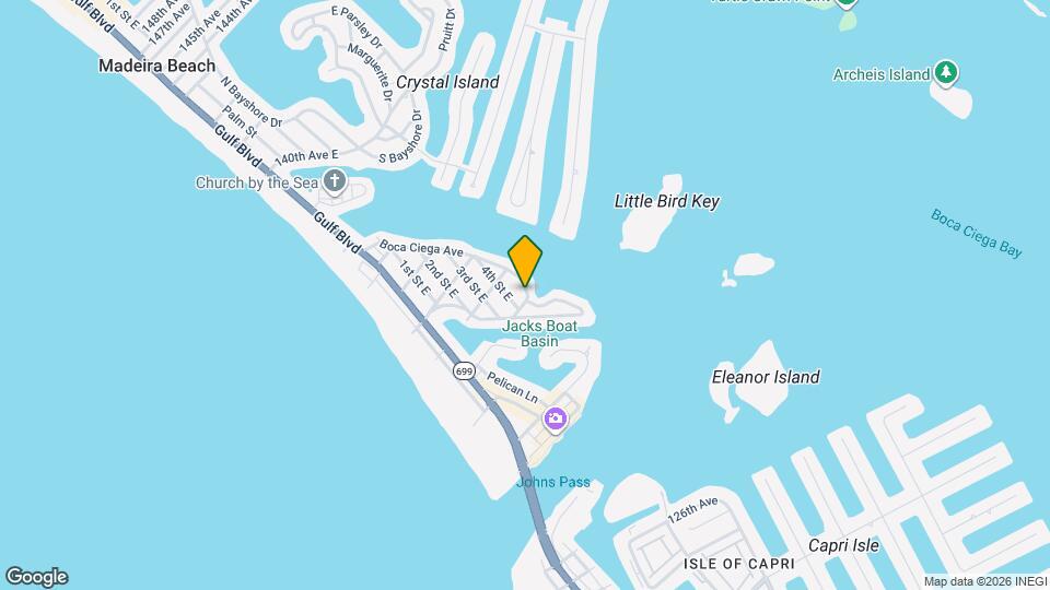 13100 Boca Ciega Ave Map and Location Details