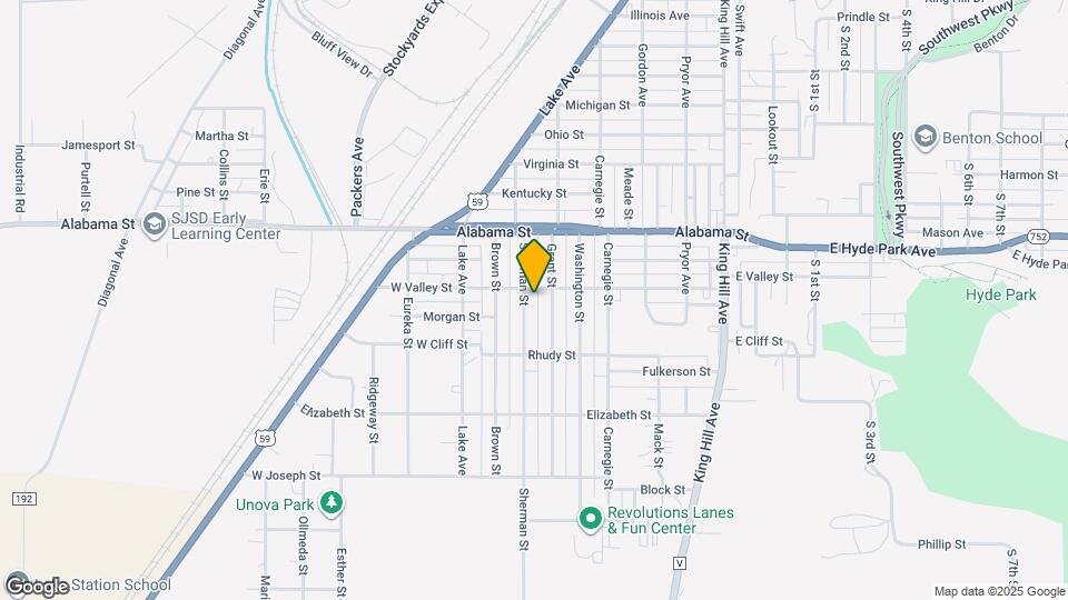 6303 Sherman St Map and Location Details