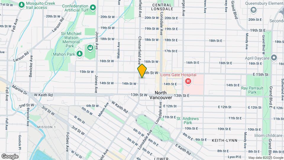 160 W 14th St Map and Location Details