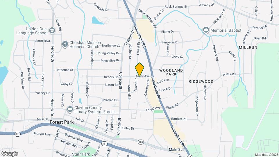 973 Astor Ave Map and Location Details