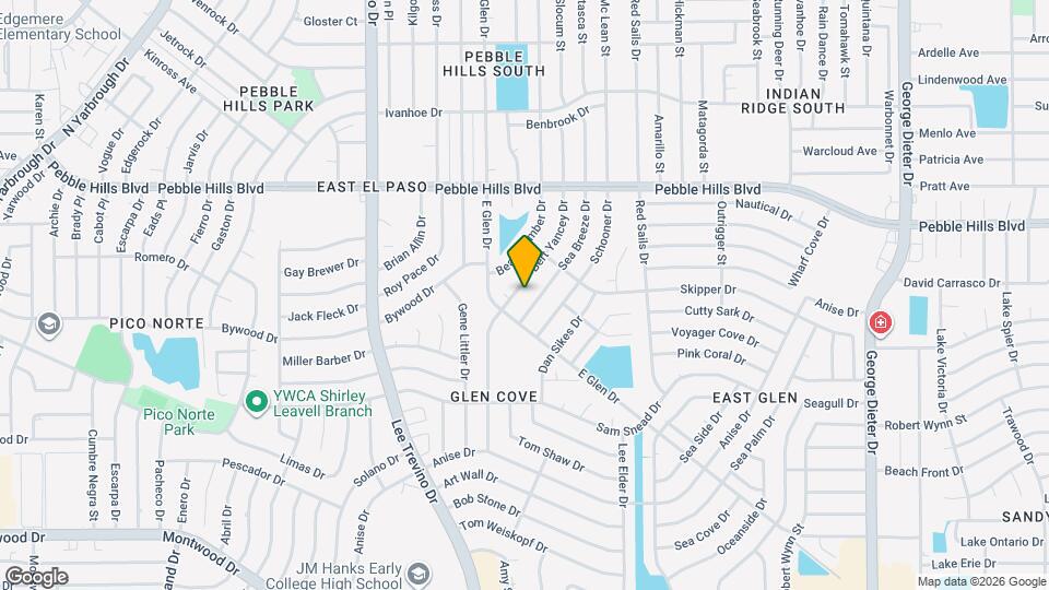 2716 Bert Yancey Dr Map and Location Details