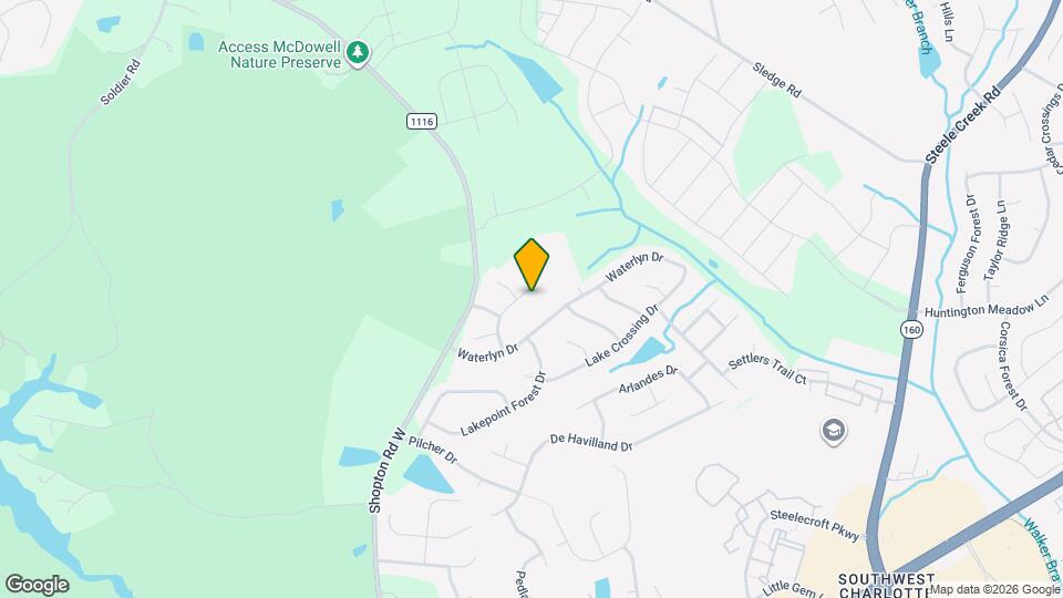 15211 Edgewater Forest Ln Mapa y Detalles de la Ubicación