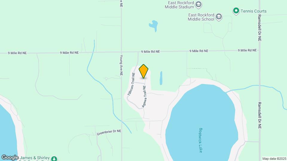 8080 Tillicum Grove NE Map and Location Details