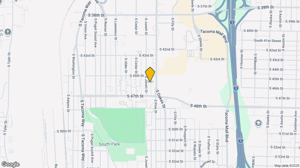 4523 S Junett St Map and Location Details