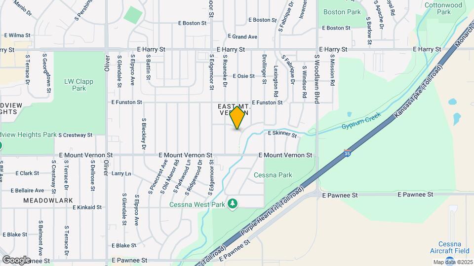 5735 E Skinner St Map and Location Details