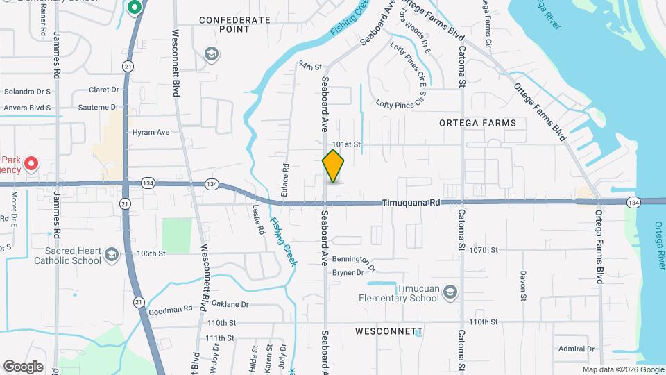 5664 Minocqua St Map and Location Details